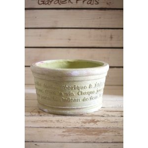 画像: ■グラスファイバー鉢■ CARNAC アンティークレターポットローポットL